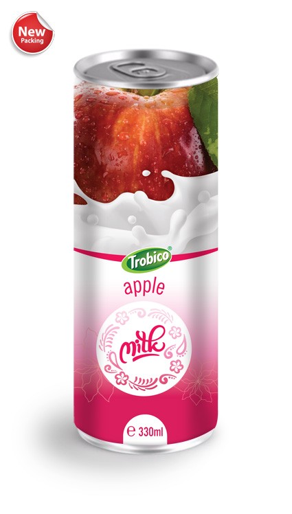 524 Trobico apple milk alu can 330ml